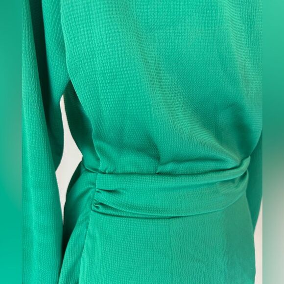 Rumer The Label Allegra Shirt Dress in Green Mini with collar S - Picture 12 of 14